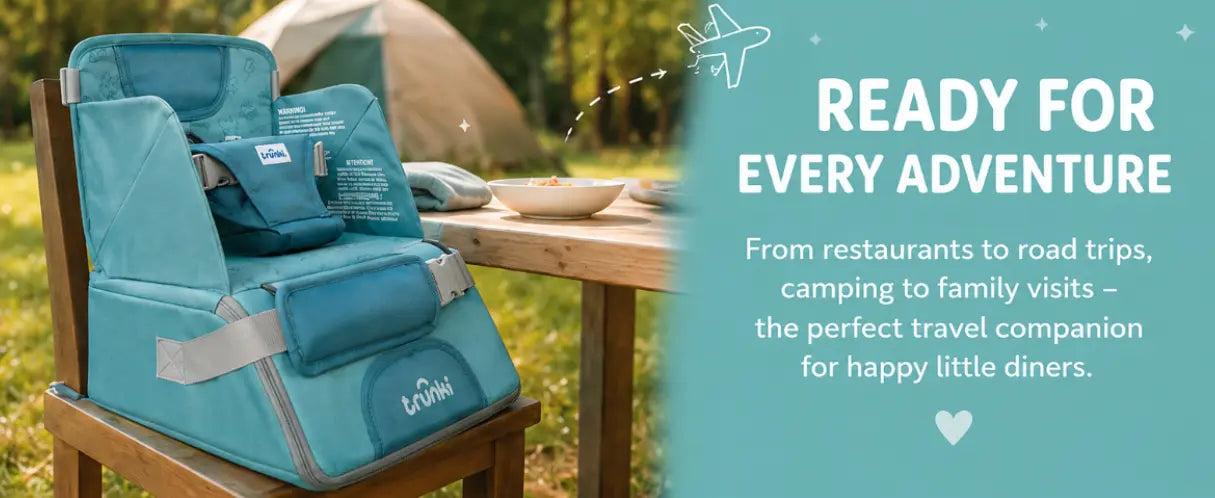 Trunki Dining Booster Seat - Big adventures start at the table