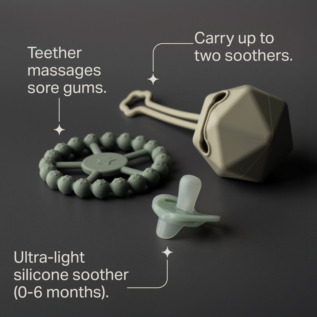 Tommee Tippee Silicone Comfort Gift Set - Green