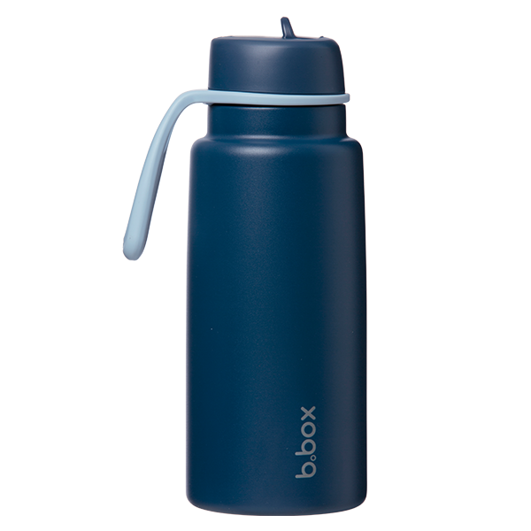 1l insulated water bottle with flip top - Assorted B-Box