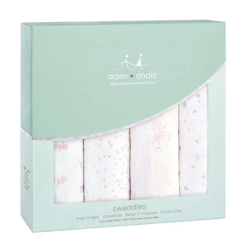 Aden & Anais Classic Muslin Blanket 4pk - Lovely Reverie