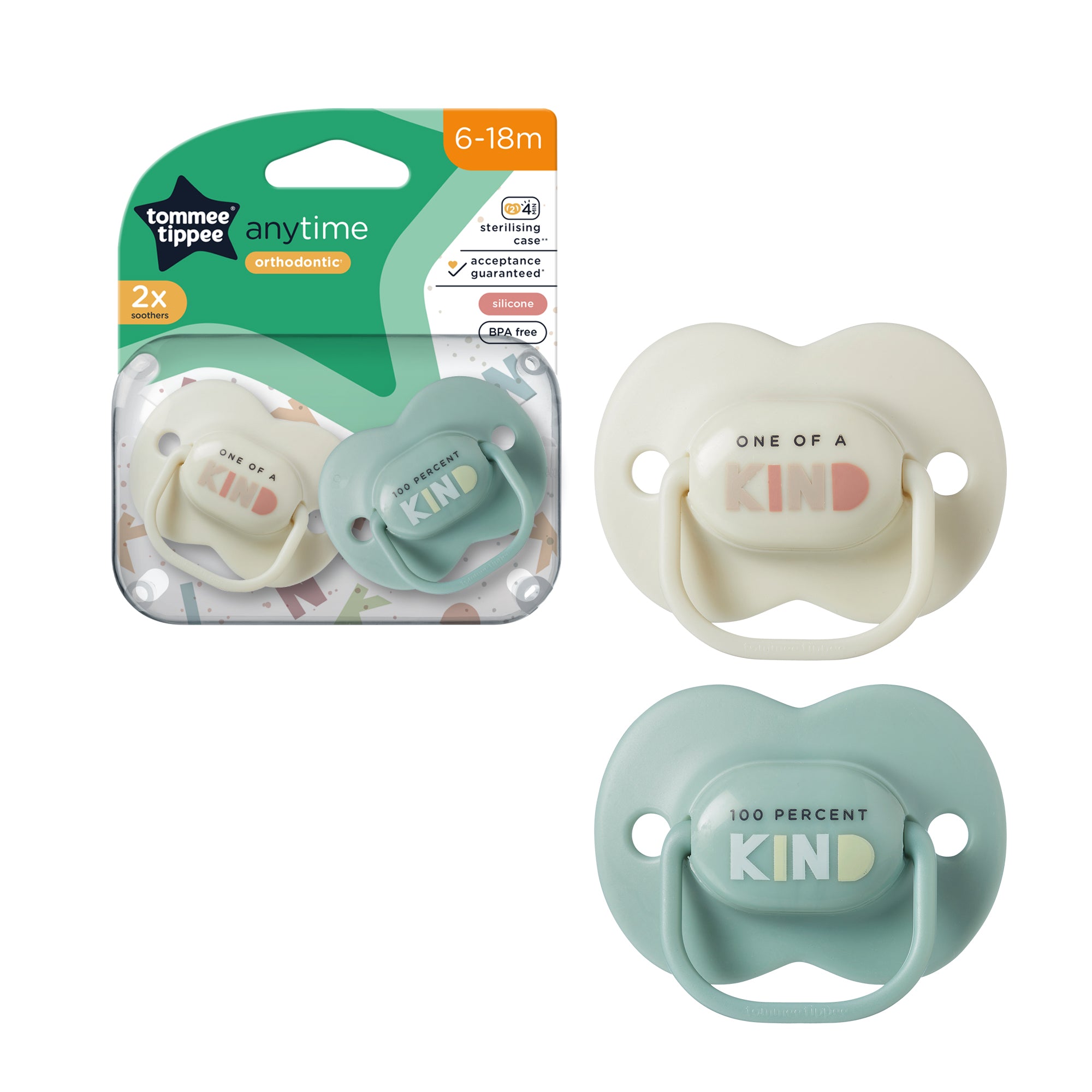 Tommee Tippee Anytime Soother 6-18m