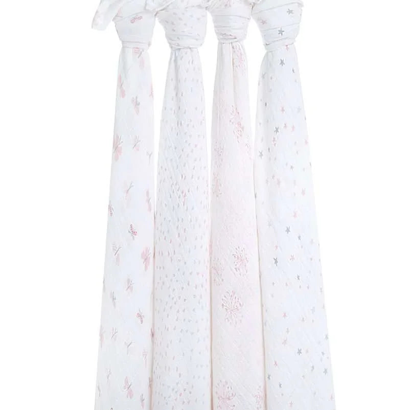 Aden & Anais Classic Muslin Blanket 4pk - Lovely Reverie