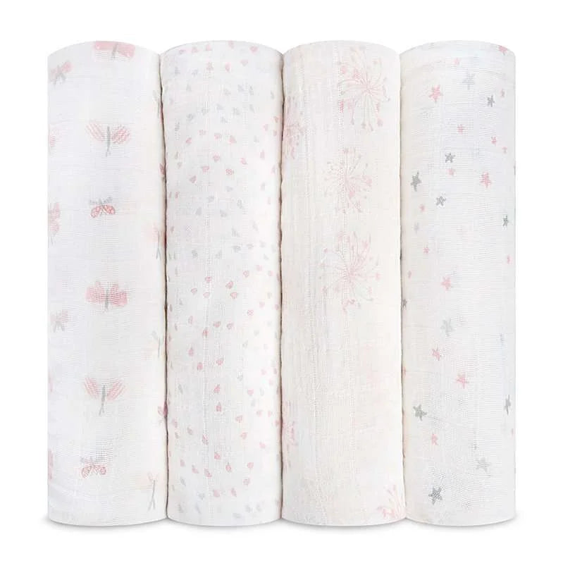 Aden & Anais Classic Muslin Blanket 4pk - Lovely Reverie