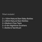 Tommee Tippee Natural Start Self Sterilising Newborn Bottle Starter Set