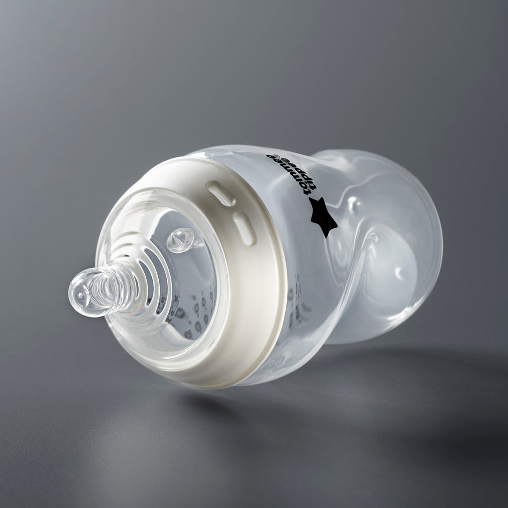 Tommee Tippee Natural Start 260ml Decorated Bottle 2pk - Boy