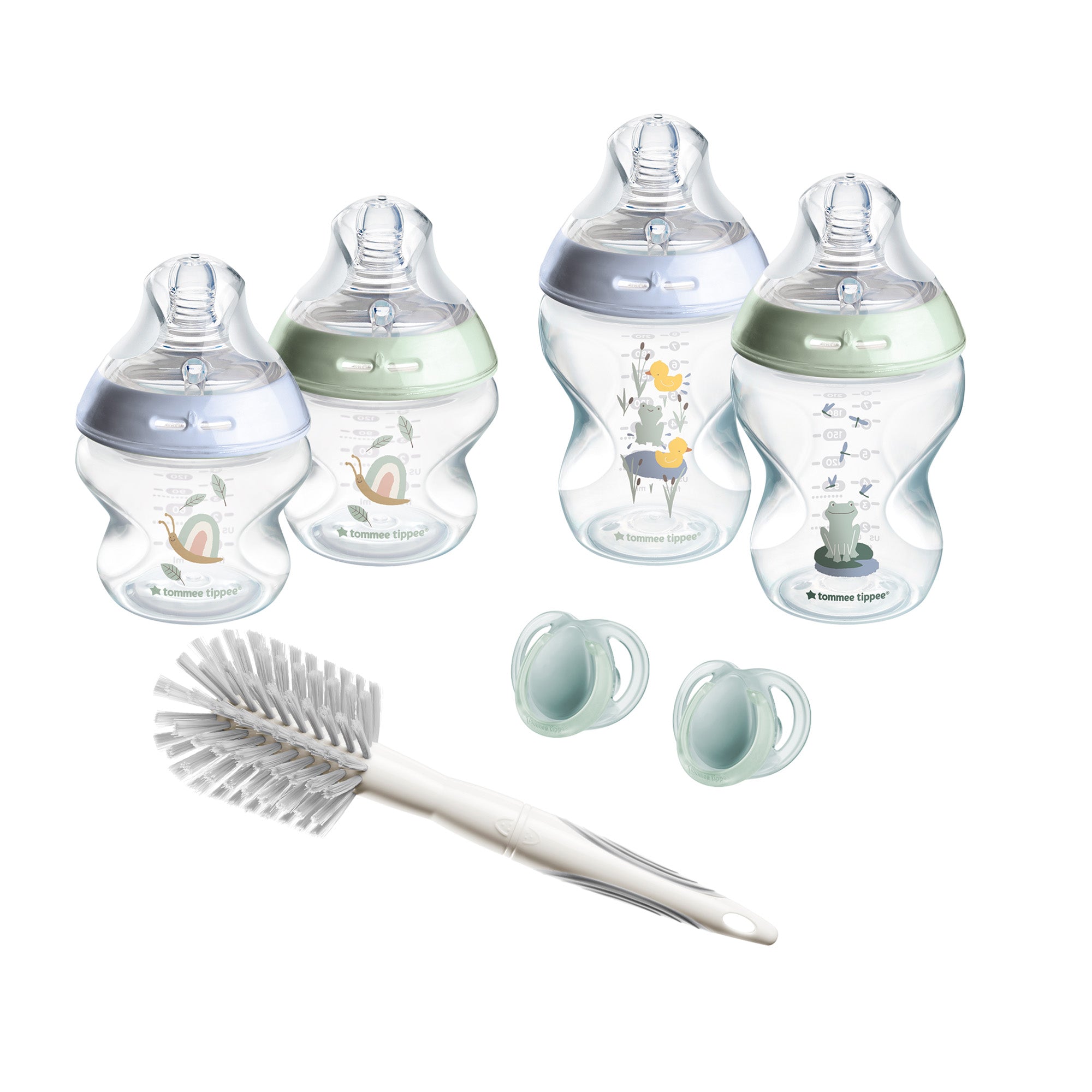 Tommee Tippee Natural Start Self Sterilising Newborn Bottle Starter Set - Blue