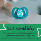 Tommee Tippee Essentials Cherry Latex Day Soother 6-18m - Boy