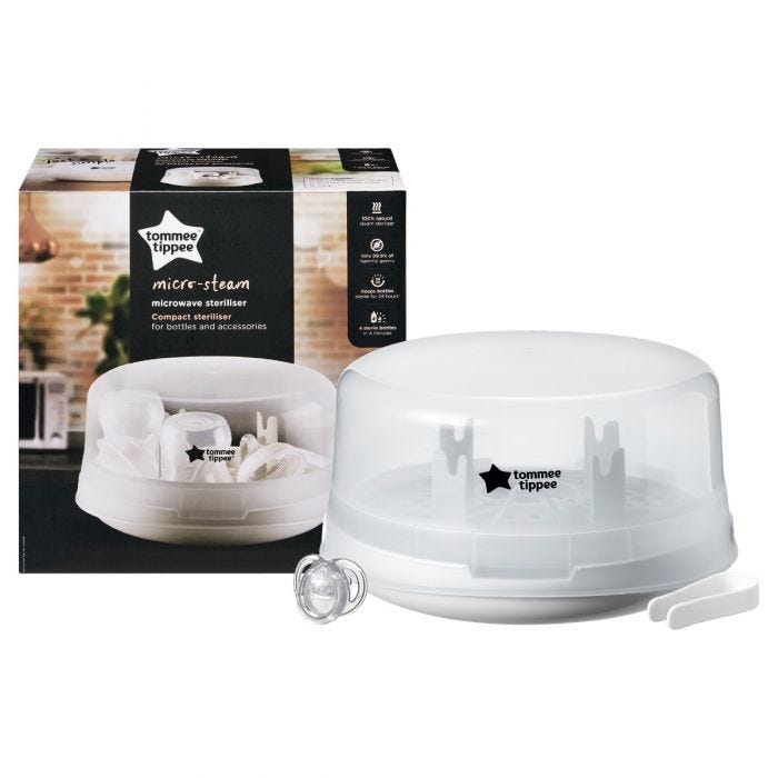 Tommee Tippee Micro Steam Microwave Steriliser – baby bottle steriliser