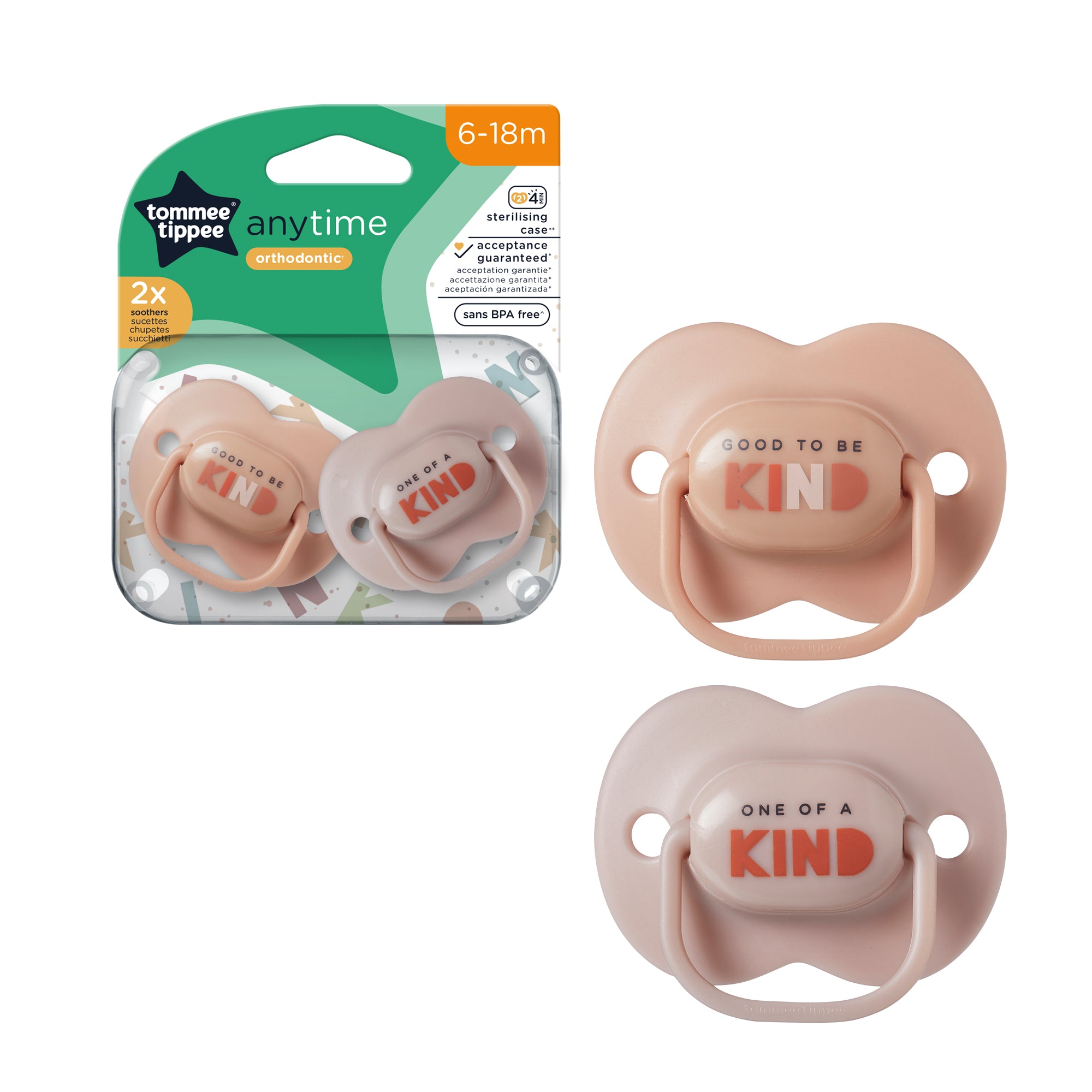 Tommee Tippee Anytime Soother 6-18m