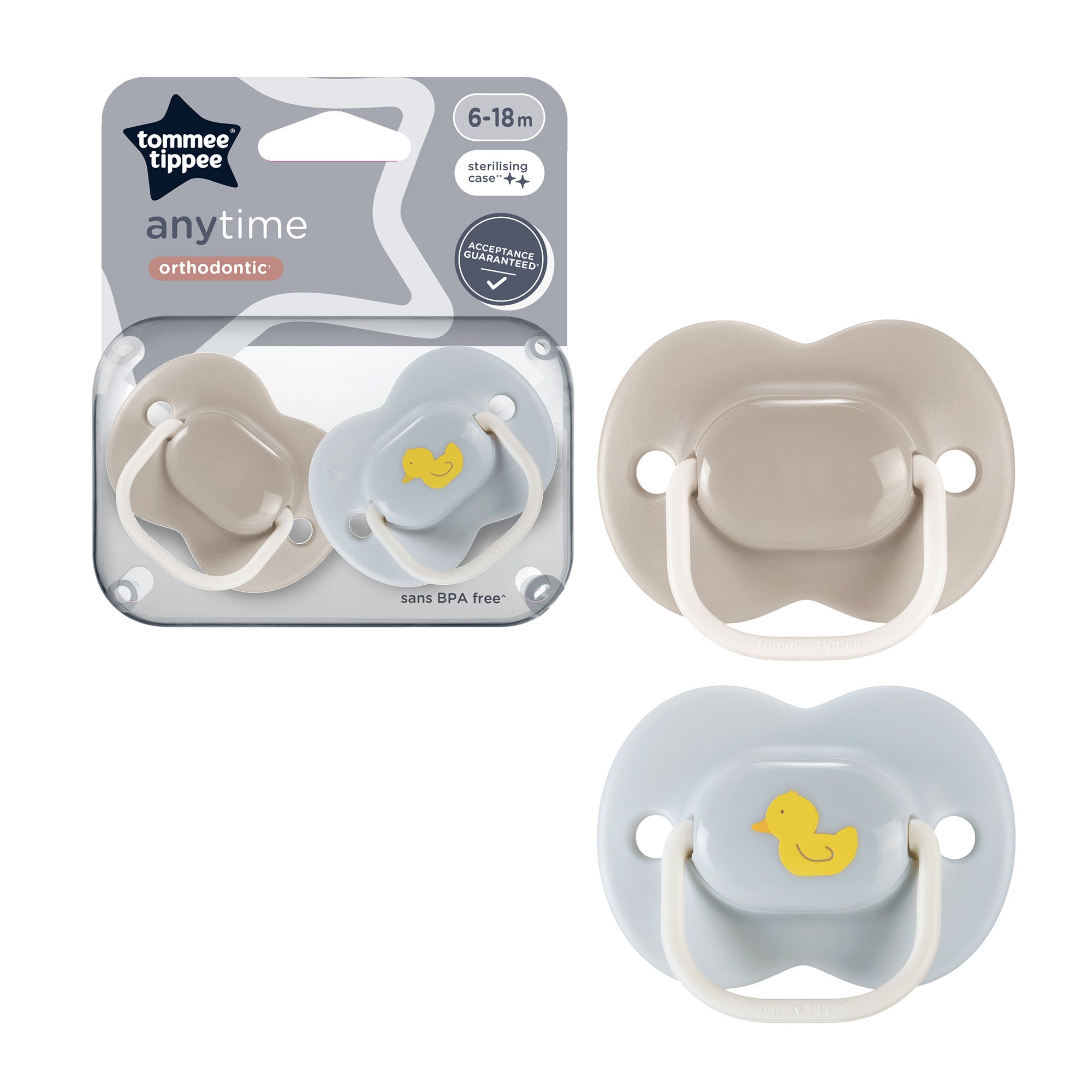 Tommee Tippee Anytime Soother 6-18m