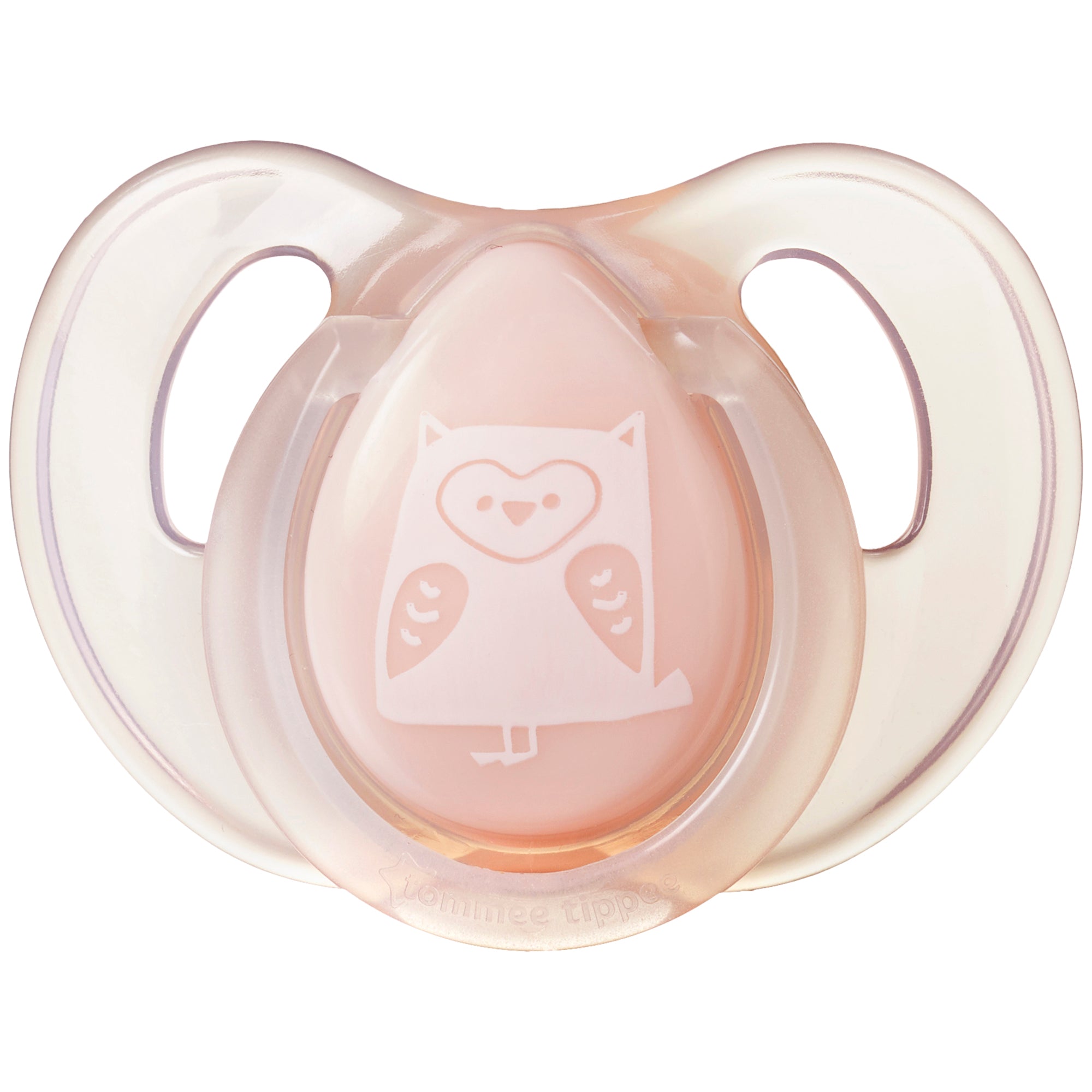 Tommee Tippee Essentials Cherry Latex Night Soother 6-18m - Girl