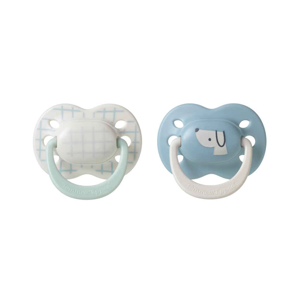 Tommee Tippee Ultimate Fit Decorated Soother 0-6m Boy - Blue