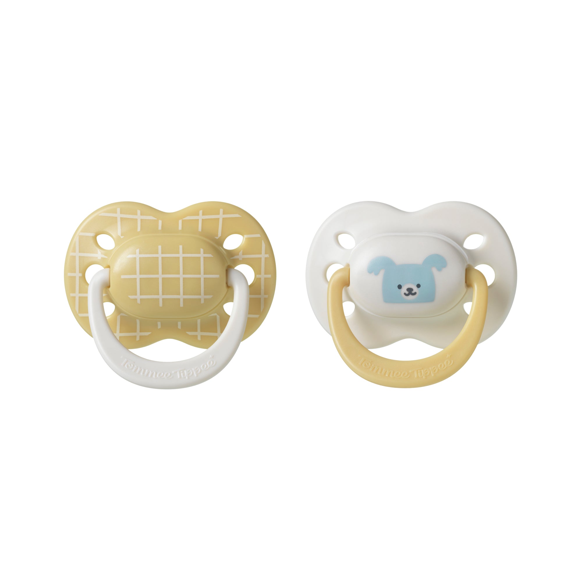 Tommee Tippee Ultimate Fit Decorated Soother 0-6m Boy - Yellow