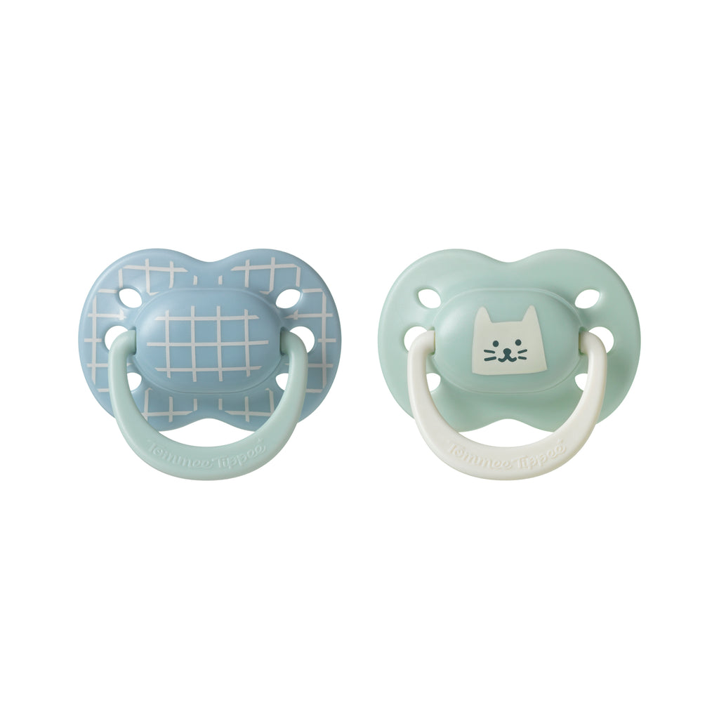 Tommee Tippee Ultimate Fit Decorated Soother 0-6m Boy - Green