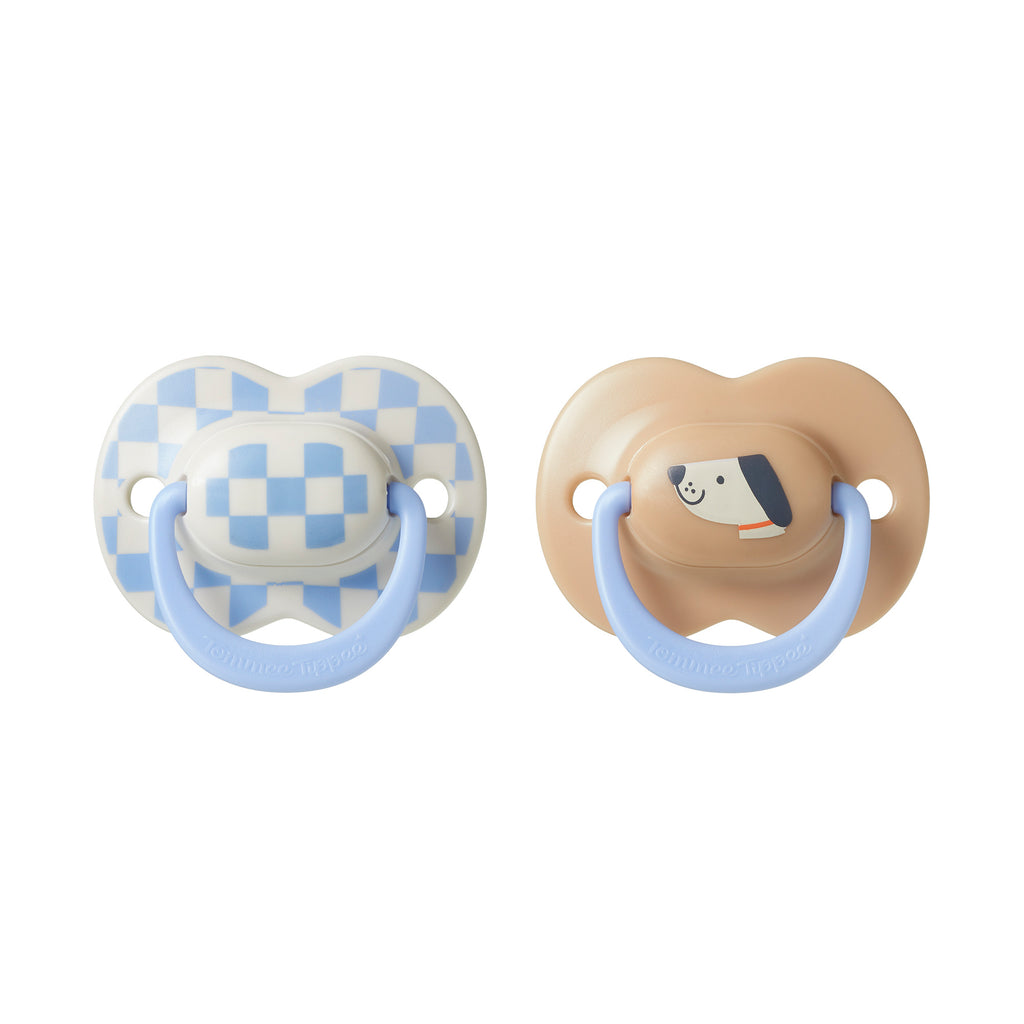 Tommee Tippee Ultimate Fit Decorated Soother 6-18m Boy - Brown
