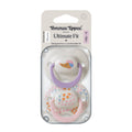 Tommee Tippee Ultimate Fit Decorated Soother 6-18m Girl - White