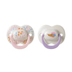 Tommee Tippee Ultimate Fit Decorated Soother 6-18m Girl - White