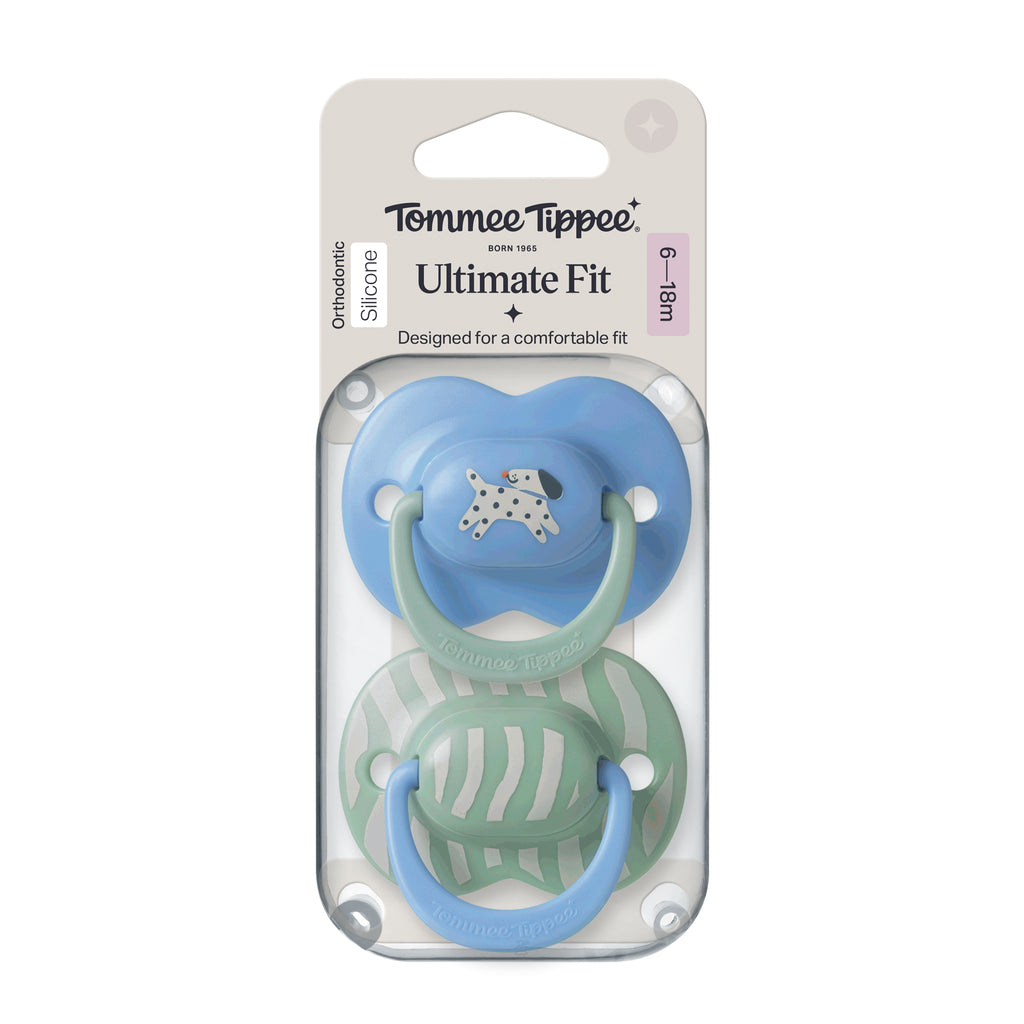 Tommee Tippee Ultimate Fit Decorated Soother 6-18m Boy - Green