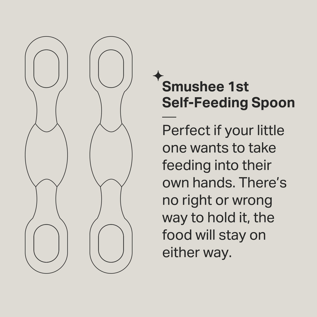 Tommee Tippee  Smushee First Self-Feeding Weaning Spoons