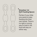 Tommee Tippee  Smushee First Self-Feeding Weaning Spoons