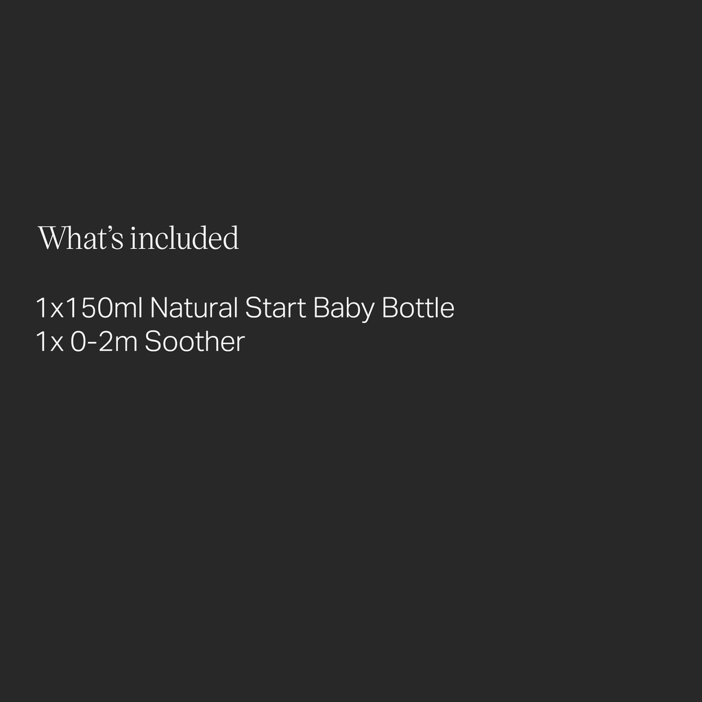 Tommee Tippee Trial Pack - 150ml Bottle & 0-2m Soother
