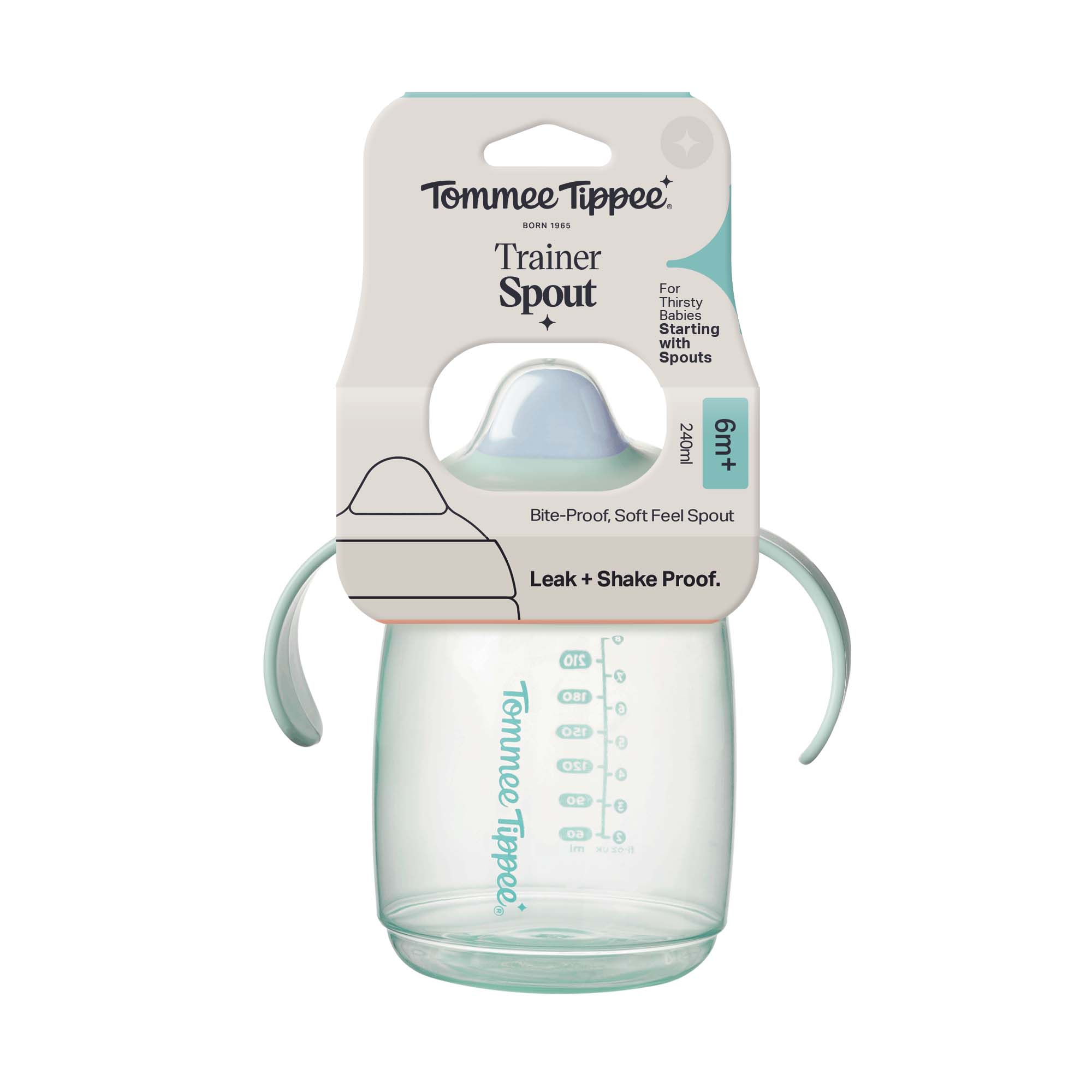 Tommee Tippee Trainer Spout 6m+ 240 ml - Boy