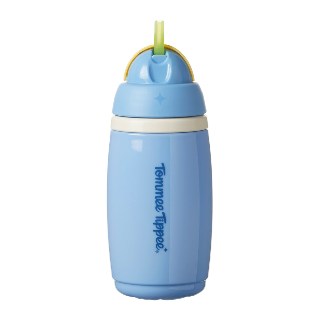 Tommee Tippee Insulated Active Straw 266ml - Boy