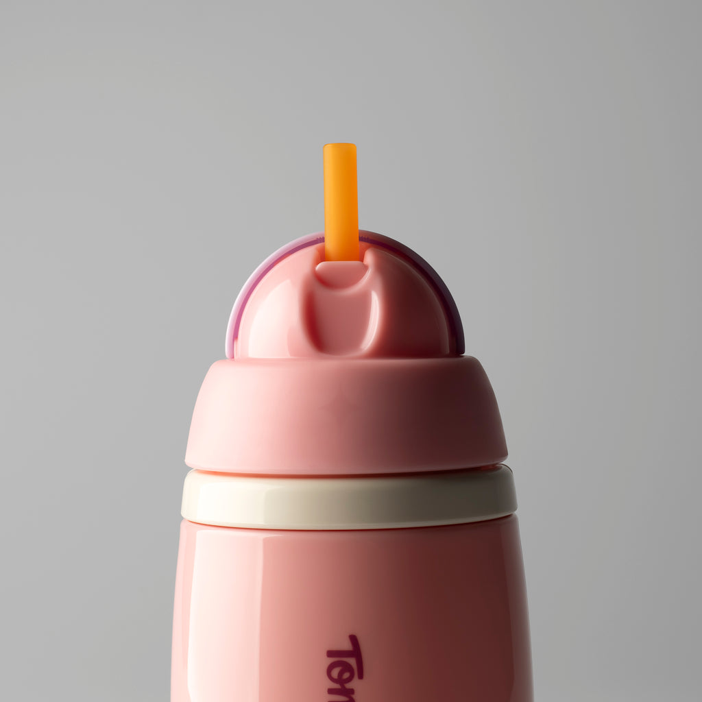 Tommee Tippee Insulated Active Straw 266ml - Girl