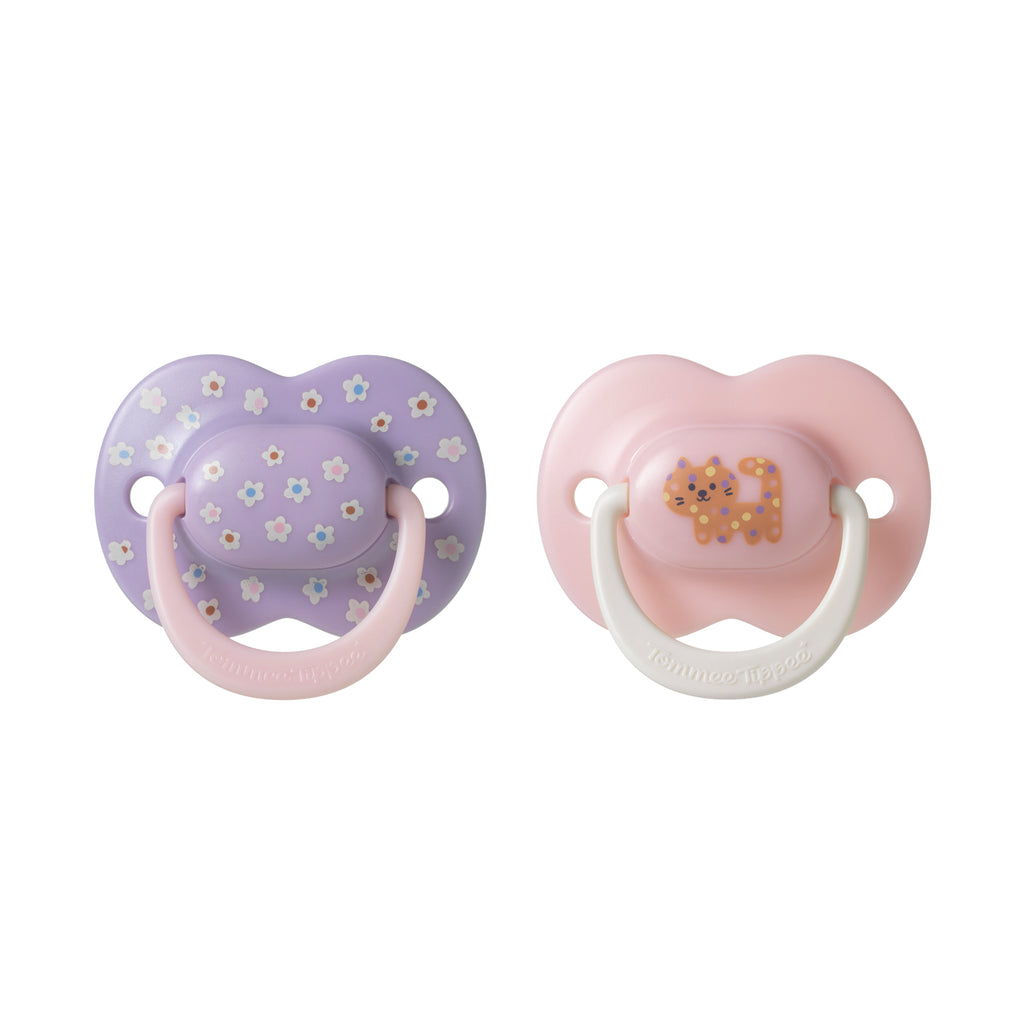 Tommee Tippee Ultimate Fit Decorated Soother 6-18m Girl - Purple