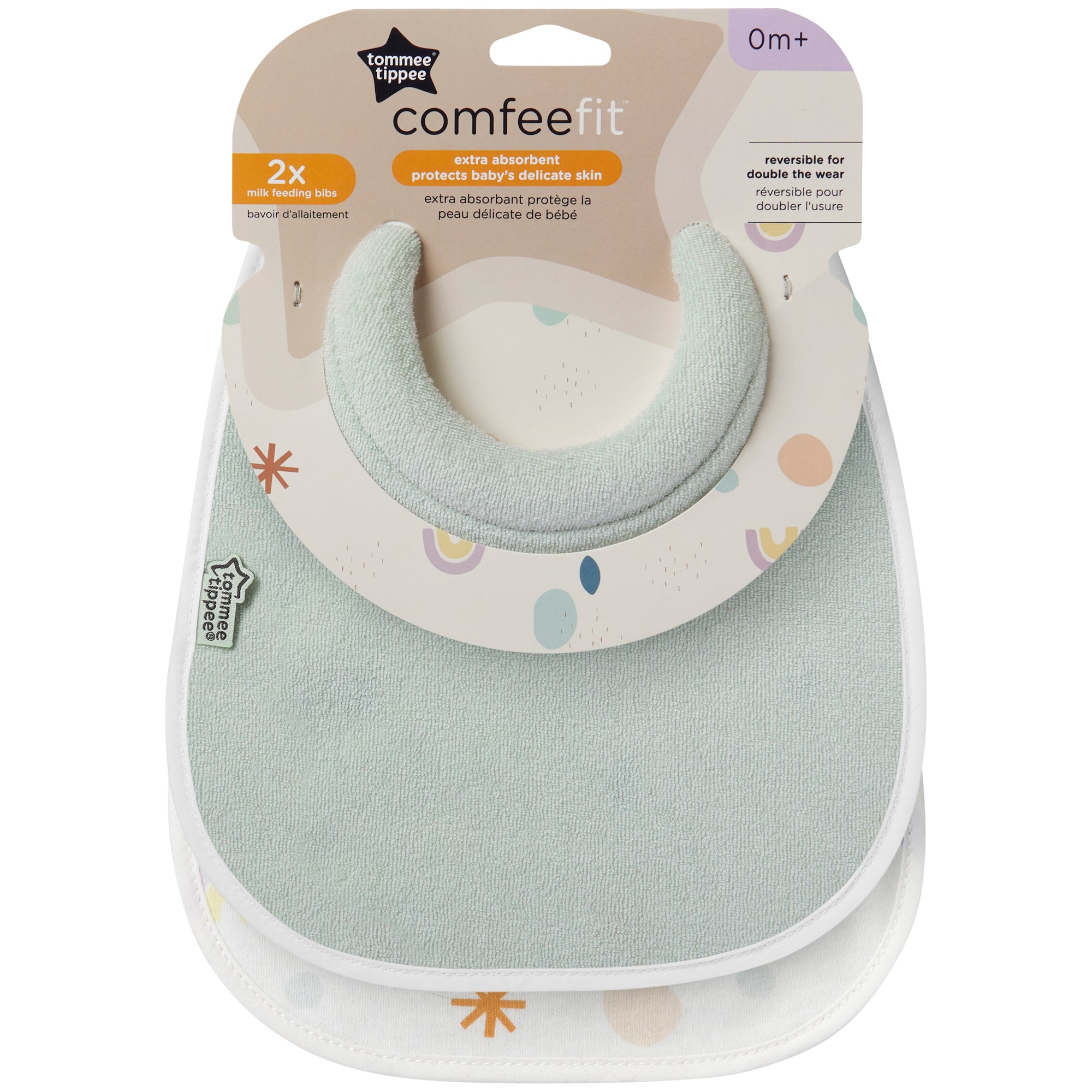 Tommee Tippee Milk Feeding Bib 2pk