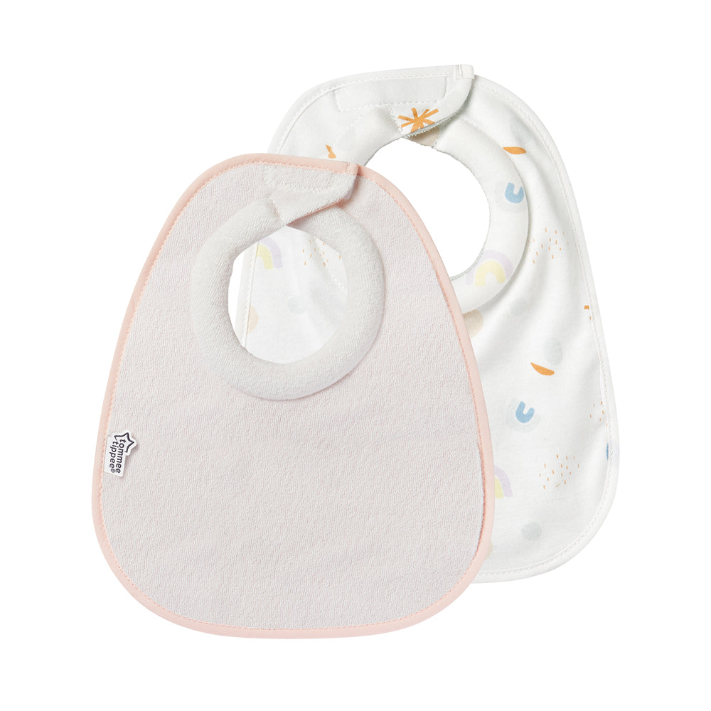 Tommee Tippee Milk Feeding Bib 2pk