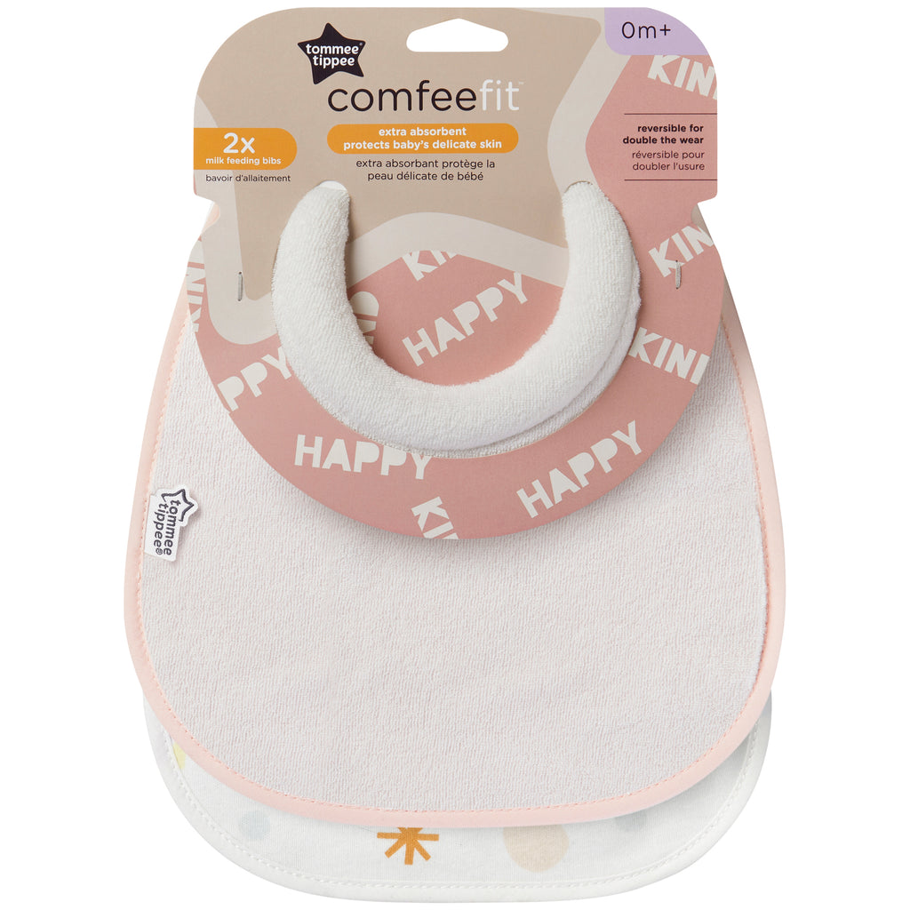Tommee Tippee Milk Feeding Bib 2pk