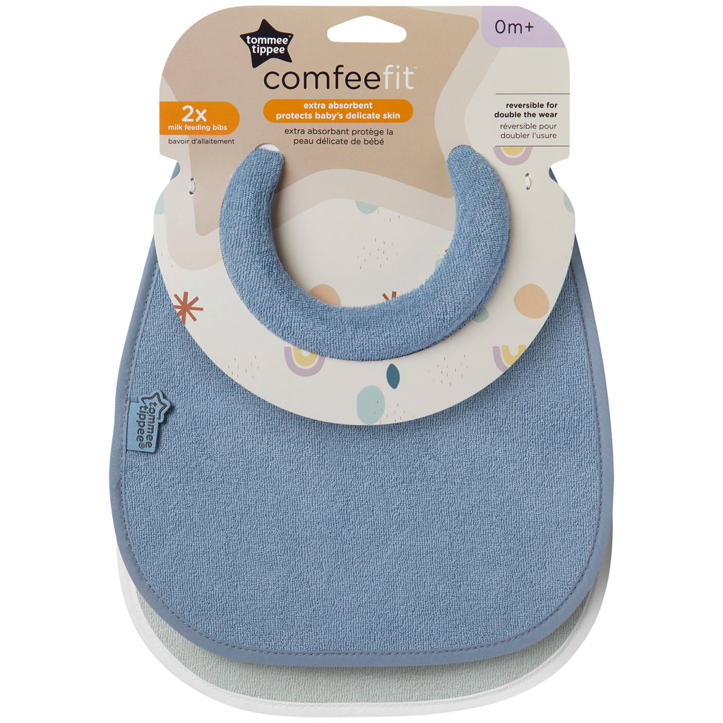 Tommee Tippee Milk Feeding Bib 2pk
