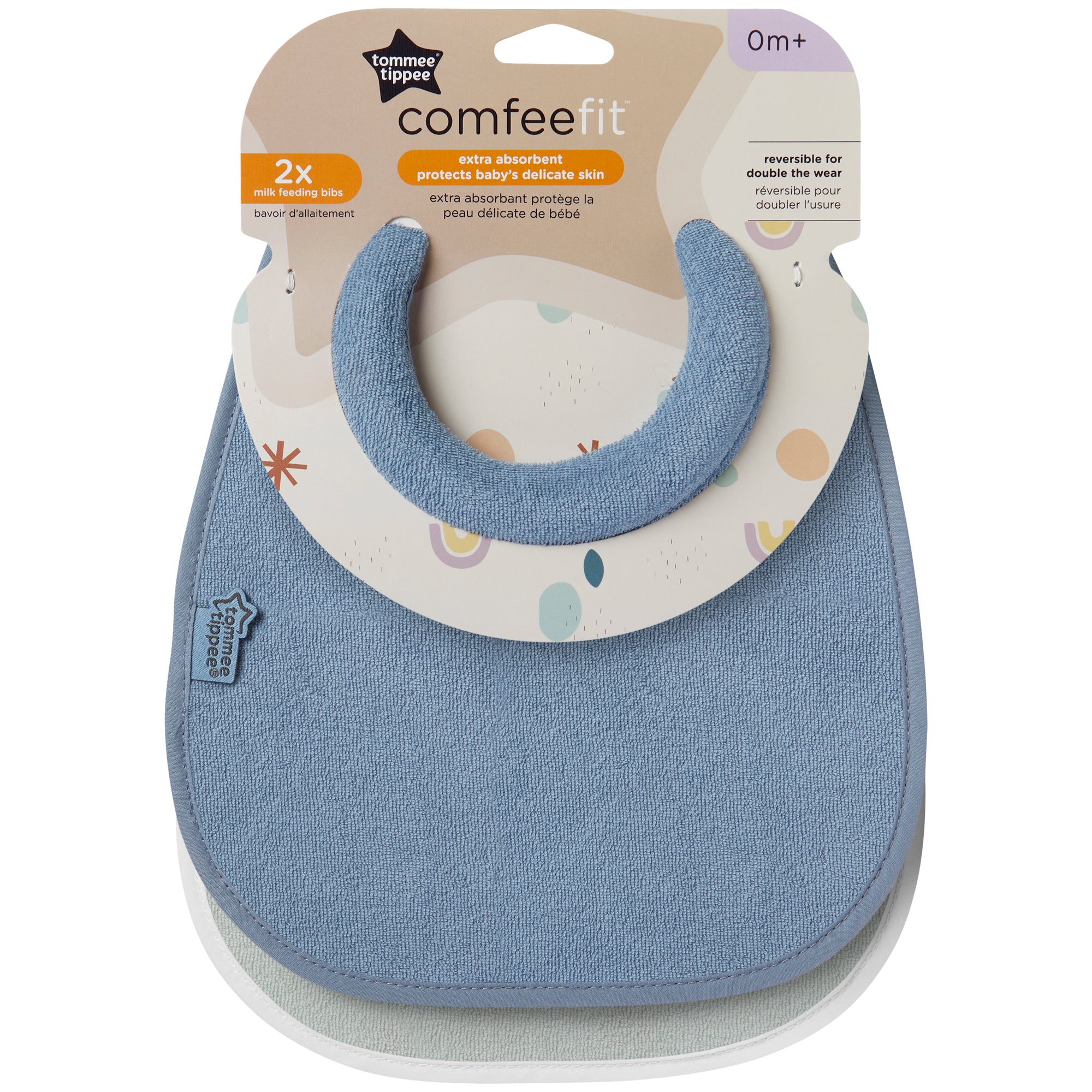 Tommee Tippee Milk Feeding Bib 2pk