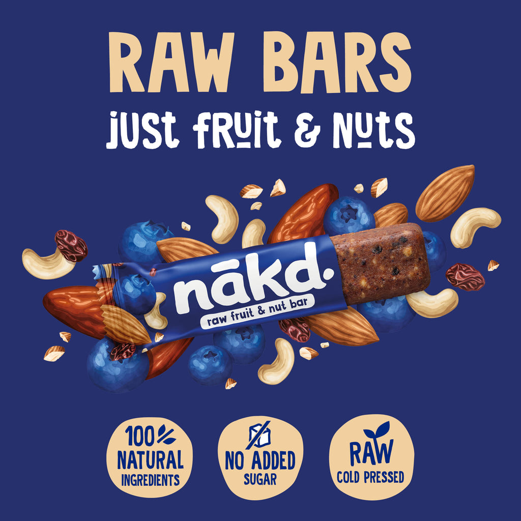 Nakd Blueberry Muffin Nut & Fruit Bars