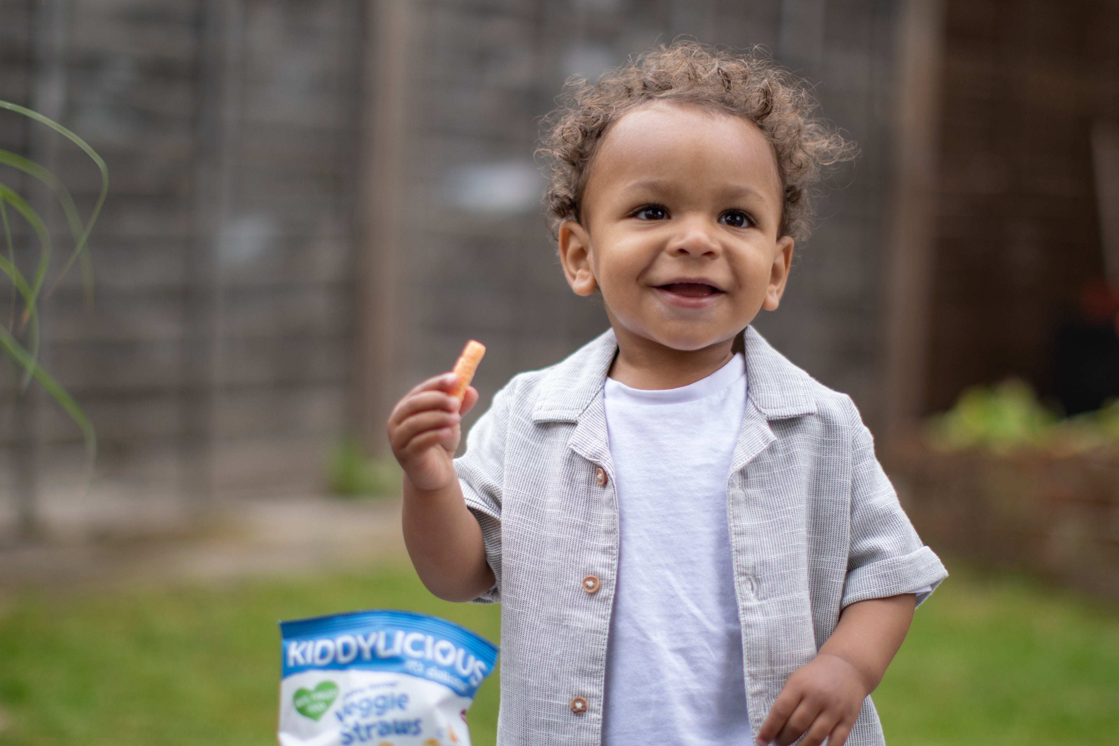 Kiddylicious Cheesy Flavoured Veggie Straws 9m+