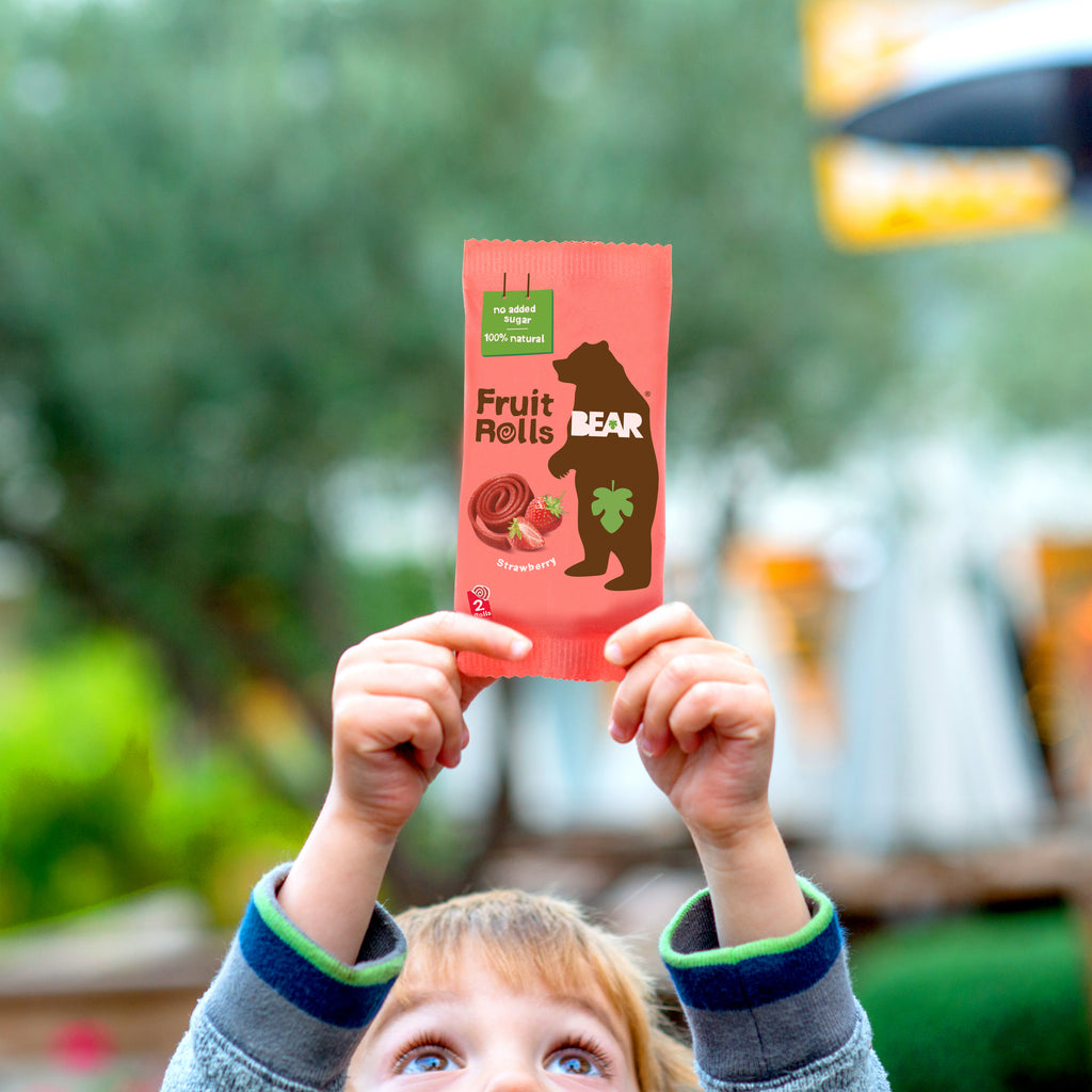 Bear Strawberry Fruit Rolls