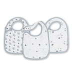 Aden & Anais Cotton Muslin Snap Bibs 3pk