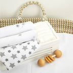 Aden 7 Anais Cotton Muslin Musy Squares 3pk - Twinkle