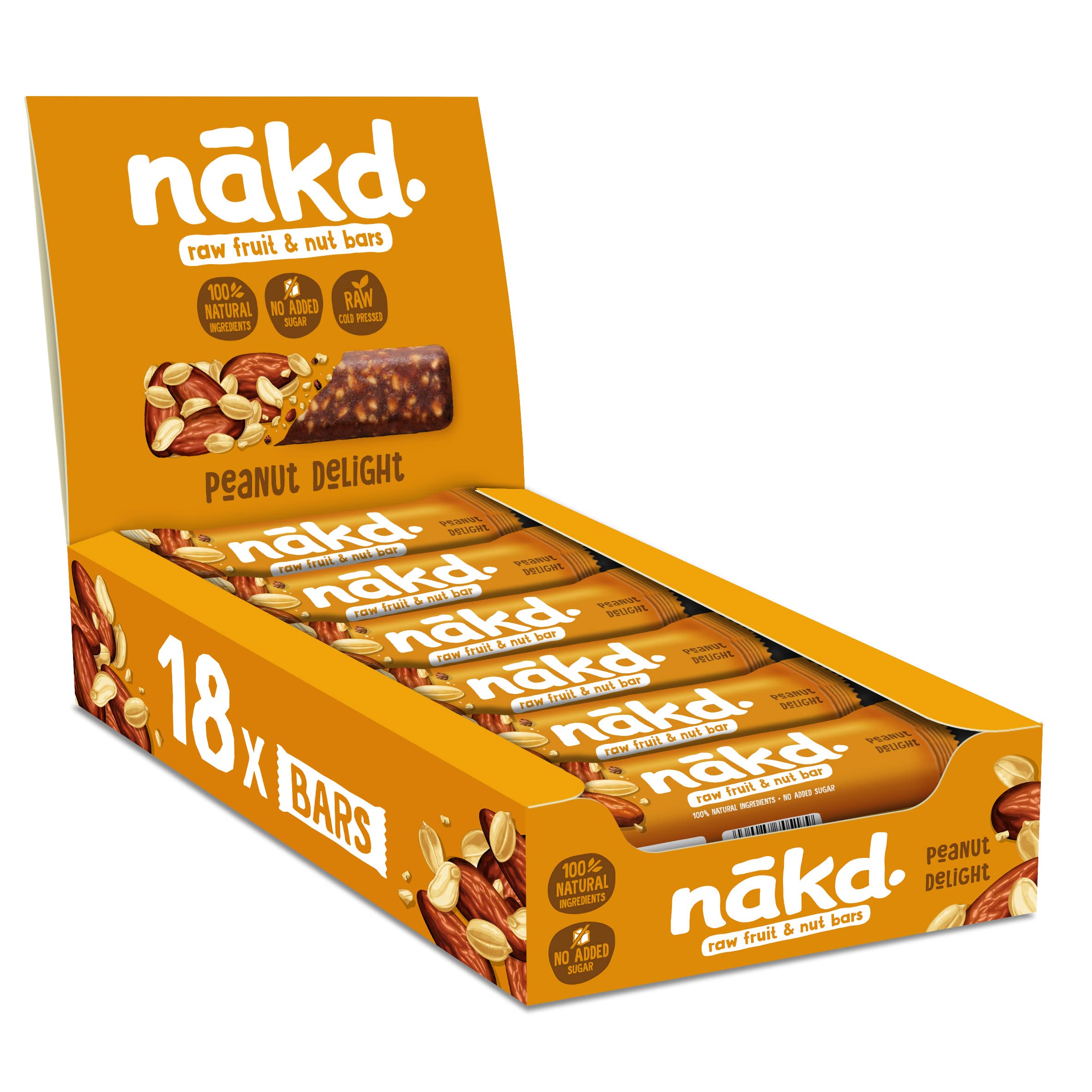Nakd Peanut Delight Nut & Fruit Bars
