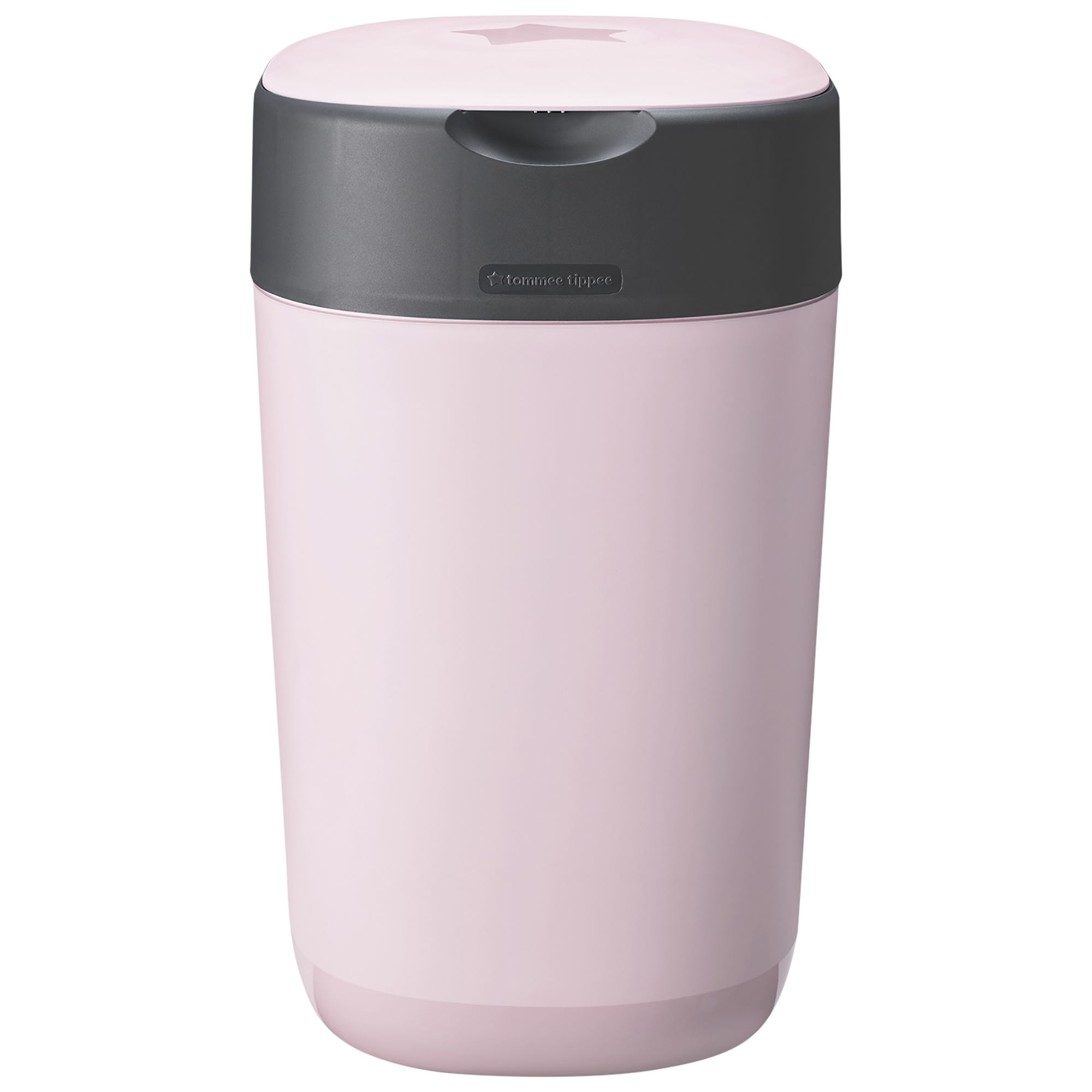 Tommee Tippee Twist & Click Advanced Nappy Bin - Gentle Pink