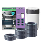 Tommee Tippee Twist And Click Advanced Nappy Bin Starter Set Eco-Friendlier