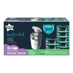 Tommee Tippee Twist & Click Advanced Nappy Disposal Refills - 6pk