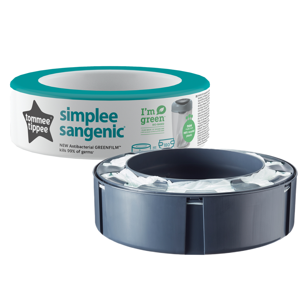 Tommee Tippee Simplee Sangenic Refills Cassette Eco-Friendlier
