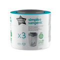 Tommee Tippee Simplee Sangenic Refills Cassette Eco-Friendlier