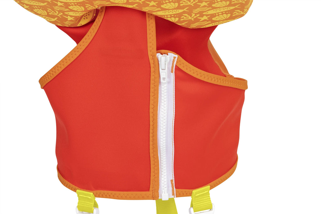 Puddle Jumper Infant Hydrospring Life Jacket and Vest, Orange Shark (6 Months -  2 years)