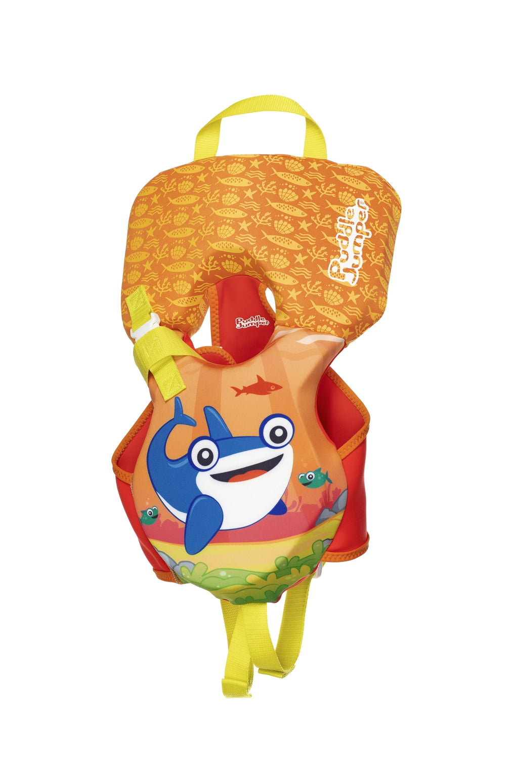 Puddle Jumper Infant Hydrospring Life Jacket and Vest, Orange Shark (6 Months -  2 years)