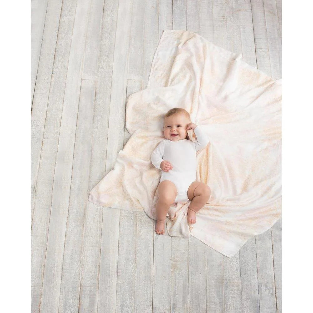 Aden + Anais Silky Soft Muslin Swaddle 3pk - Metallic Primrose