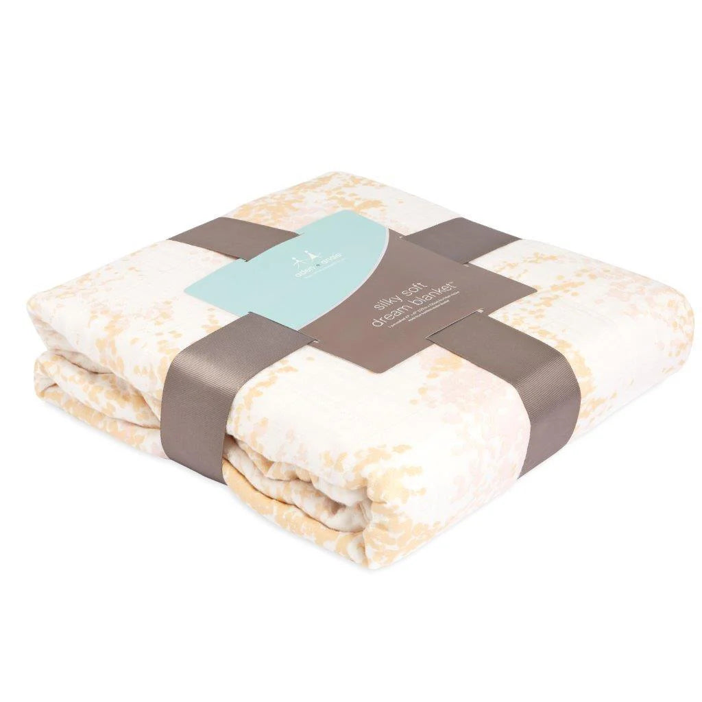 Aden + Anais Silky Soft Blanket - Metallic Primrose