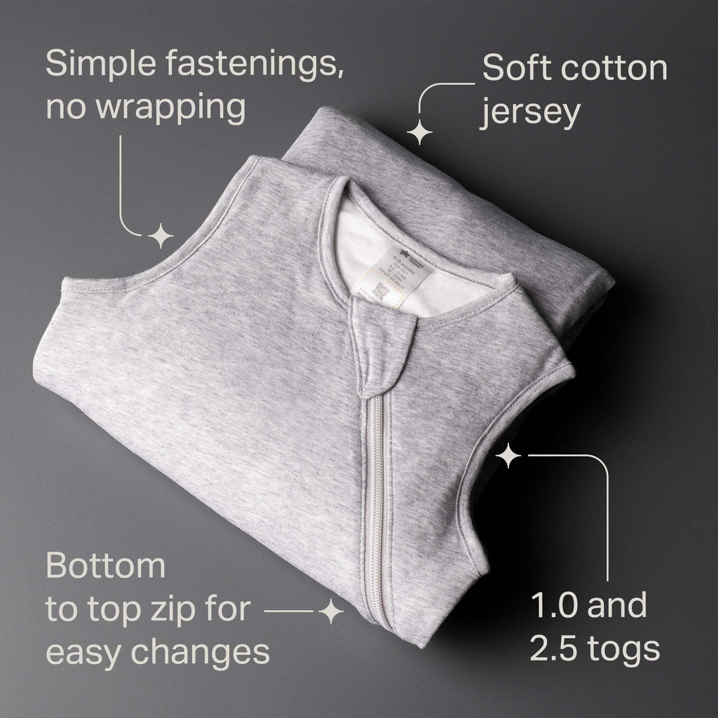Tommee Tippee The Original Grobag Sky Grey Marl Sleepbag